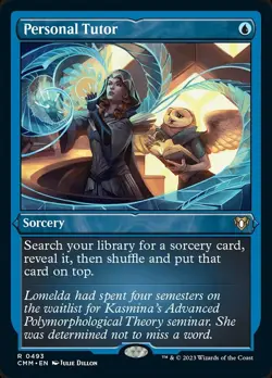 Personal Tutor - Foil Etched NM, English MTG Commander Masters - Image 1