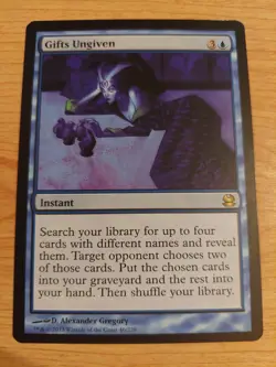 Gifts Ungiven - 46/229 (Modern Masters) - Very Lightly Played VLP - Rare - Image 1
