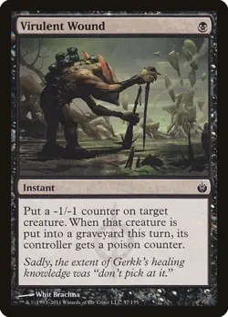Virulent Wound - Foil MBS LP MTG - Image 1