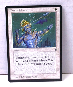 MTG Legends Great Defender NM - Image 1