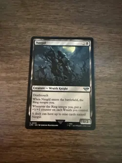 Magic The Gathering: Nazgul (0339) LOTR Pack Fresh Mint - Image 1