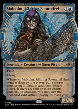 Malcolm, Alluring Scoundrel (Showcase) The Lost Caverns of Ixalan Regular - Image 1