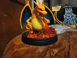 Charizard ex Super Premium Collection Box Card Display Pokemon TCG - FIGURE ONLY - Image 1