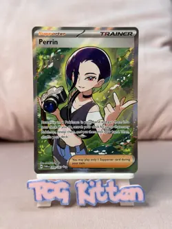 Perrin 209/167 - Full Art Trainer - Twilight Masquerade - Pokemon - TCGKITTEN - Image 1