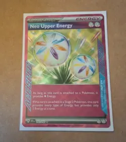 Neo Upper Energy 162/162 Temporal Forces Pokemon English Near Mint - Image 1