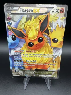 Flareon EX (Full Art) RC28-32 Pokemon Generations: Radiant Collection Holo 2016 - Image 1