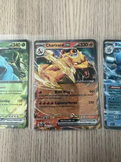 Charizard EX 6/165 & Venusaur EX 3/165 & Blastoise EX 9/165 151 Pokemon TCG NM - Image 3