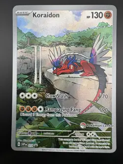 Koraidon SVP#014 Scarlet & Violet Pokemon Center Exclusive Black Star Promo - Image 3
