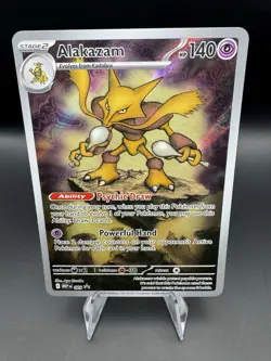 Alakazam MEP 009 Pokemon Black Star Promo Mega Evolutions Holo Rare Near Mint - Image 1