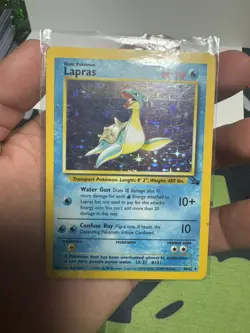 Lapras Holo Pokemon Fossil #10 1999 L/P - Image 1