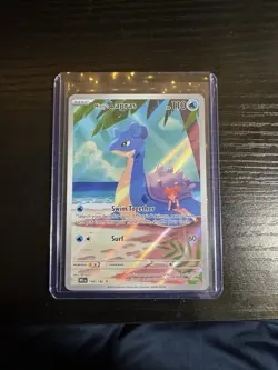 Pokemon TCG Misty's Lapras Destined Rivals 194/182 Illustration Rare - Image 1