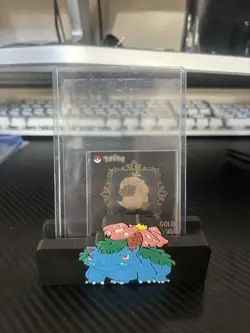 Psyduck 24K Gold-Plated Pokemon Sticker Korean Striking Candy - Image 1