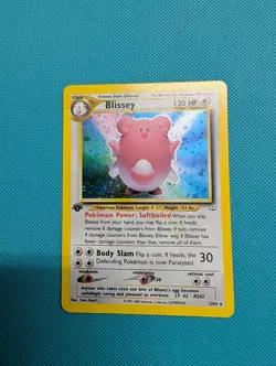 Pokemon Wotc 1st Edition Neo Revelation #2/64 Holo Blissey - Image 1