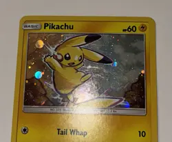 2017 Pokemon TCG Pikachu SM98 Black Star Promo Holo! LP Cond. - Image 2