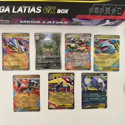 Pokemon TCG Mega Latias ex Box Lot Mega Evolution Sealed Lot with extras! LOOK! - Image 5