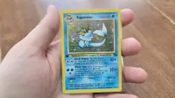 Pokemon 1st Edition Vaporeon Holo Jungle Lightly Played 12/64 WOTC Free Shipping - Image 1