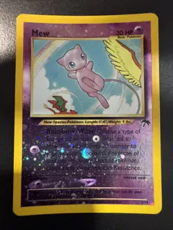 Pokemon Mew TCG 1/18 Southern Islands Reverse Holo - Image 1