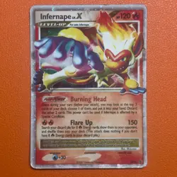 Infernape LV.X DP10 Diamond and Pearl Promo Holo Pokemon TCG - Image 1