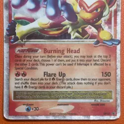 Infernape LV.X DP10 Diamond and Pearl Promo Holo Pokemon TCG - Image 4