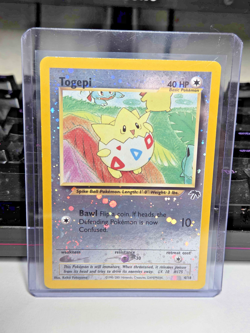 Vintage 2001 Pokemon Southern Islands Togepi #4/18 Holo Rare LP - Image 1