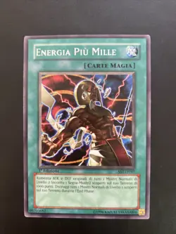 Yu-Gi-Oh! Rara 1a Edizione Ast-it097 Energia Piu Mille Near Mint - Image 1