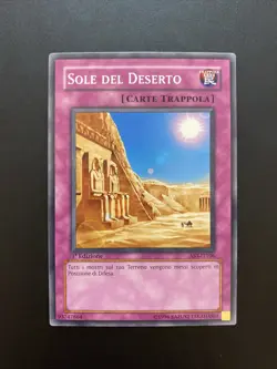 Yu-Gi-Oh!Comune Ascesa Del Destino 1ªEd Near Mint Ast-it106 Sole Del Deserto - Image 1
