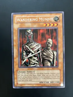 Yu-Gi-Oh Wandering Mummy Pgd-019 Rare ENG Near Mint - Image 1