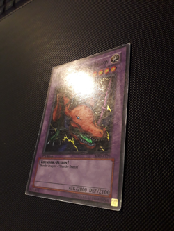 Yu-Gi-Oh! Twin-Headed Thunder Dragon, MRD-E120, Super Rare, 1. Edition, ENG, PL - Image 3