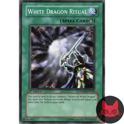 Yugioh White Dragon Ritual DPKB-EN032 Common 1st Edition NM - Image 1