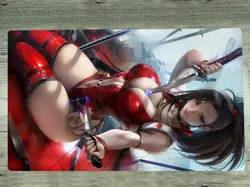 YGOmat Playmat My Hero Academia TCG CCG Mat Momo Yaoyorozu Trading Card Game Mat - Image 1