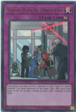 Yugioh There Can Be Only One DUDE-EN053 Ultra Rare 1st Edition NM - Image 1