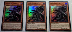 Yugioh! 3x Fallen of Albaz 1st Ed.engl. RA01-EN21 Super Rare play set 25th - Image 1