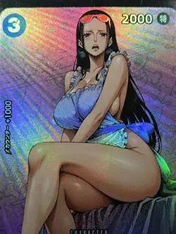 NICO ROBIN One Piece Waifu Goddess Card CUSTOM MADE - Image 2