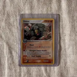Golem 6/92 EX Legend Maker Holo Rare 2006 Pokemon Card - Image 1