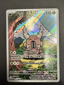 Pokemon Card - Pinsir 168/167 Illustration Rare - Twilight Masquerade - Image 1