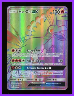 Ho-Oh GX - SM80 - Black Star Promo - Full Art Promo - Pokemon Card - Image 1