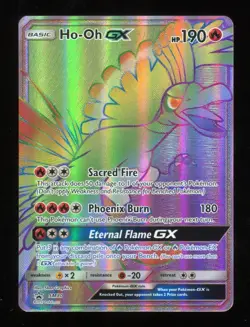 Ho-Oh GX - SM80 - Black Star Promo - Full Art Promo - Pokemon Card - Image 4