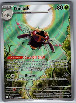 Ninjask 137/132 ME01: Mega Evolution - Pokemon Card - NM - Image 1