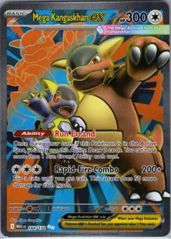 Mega Kangaskhan ex 164/132 ME01: Mega Evolution - Pokemon Card - NM - Image 1