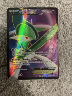 Gallade EX 99/108 FULL ART ULTRA RARE XY Roaring Skies Pokemon Card NM HOLO 2015 - Image 1