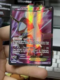 Latias EX 112/116 XY Plasma Freeze 2013 Full Art Holo Rare Pokemon Card TCG - Image 3