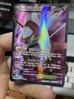 Latias EX 112/116 XY Plasma Freeze 2013 Full Art Holo Rare Pokemon Card TCG - Image 4