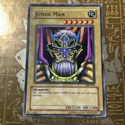 Judge Man - SDK-007 - Common Yugioh Card Unlimited Edition - Image 1