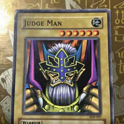 Judge Man - SDK-007 - Common Yugioh Card Unlimited Edition - Image 2