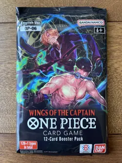 🔥 Wings of The Captain Booster Pack One Piece Card Game OP-06 English - Image 1