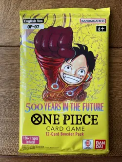 🔥 One Piece Card Game OP07 Booster Pack 500 Years in the Future ENGLISH - Image 1