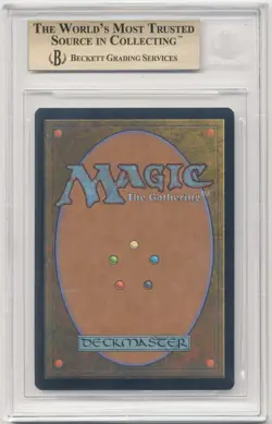 Graded Chinese Simplified Meekstone BGS 9.5 GEM MINT 5th Edition MTG V Symbol! - Image 2