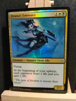 Drana's Emissary FOIL - Battle for Zendikar - Uncommon - NM to LP (see pics) MTG - Image 1