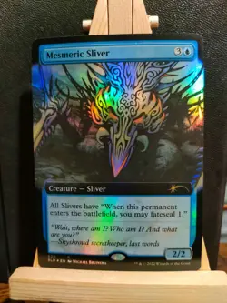 Mesmeric Sliver FOIL (Extended Art) - Secret Lair Promo - NM/LP (see pics)MTG - Image 1