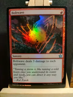 Boltwave FOIL - Foundations - Uncommon - NM (See pics) MTG - Image 1